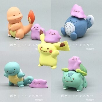 Jual Gacha / Gashapon Pokemon Metamon Ditto Transform Vol. 1 | Shopee ...
