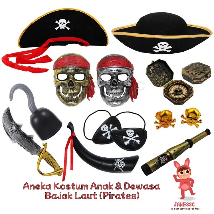 Jual Aneka Kostum Anak & Dewasa Bajak Laut (Pirates) | Shopee Indonesia