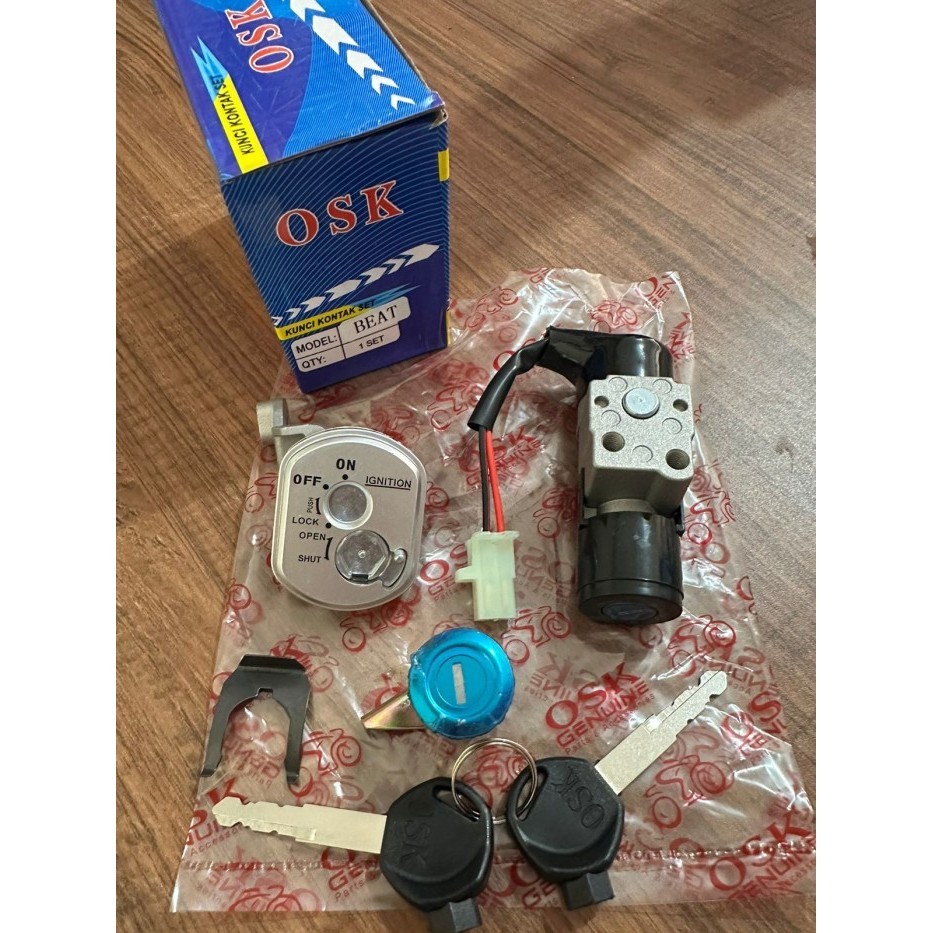 Jual Kunci Kontak Assy Beat Karbu Key Set Motor OSK | Shopee Indonesia
