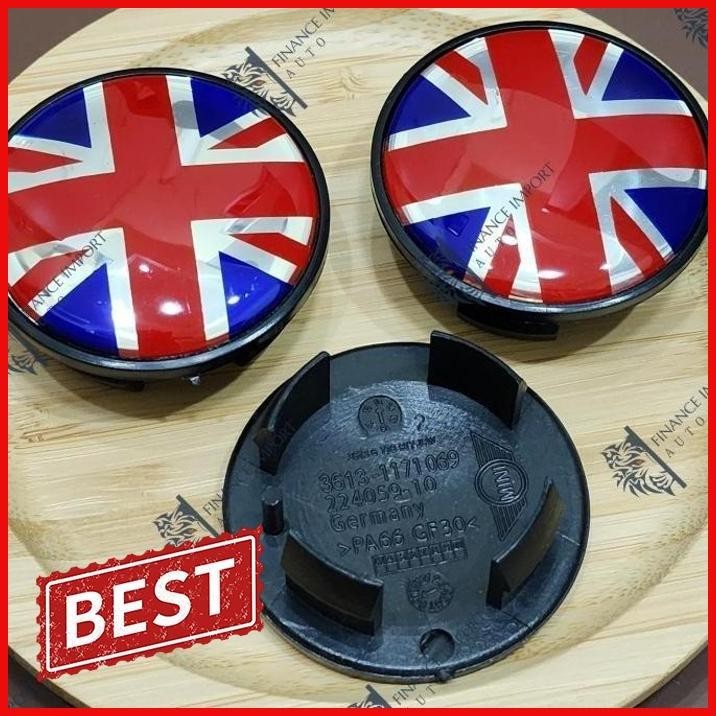 Jual [FNC] DOP RODA VELG MINI COOPER ENGLAND FLAG 54MM WHEEL CENTER CAP ...