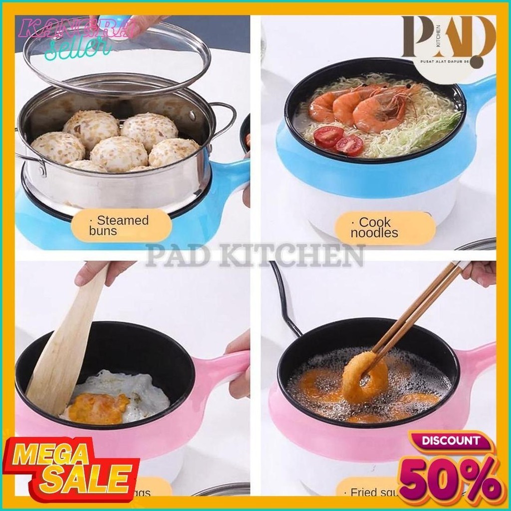 Jual Panci Kukusan Listrik Multifungsi Model Hiu/Kompor Elektrik ...