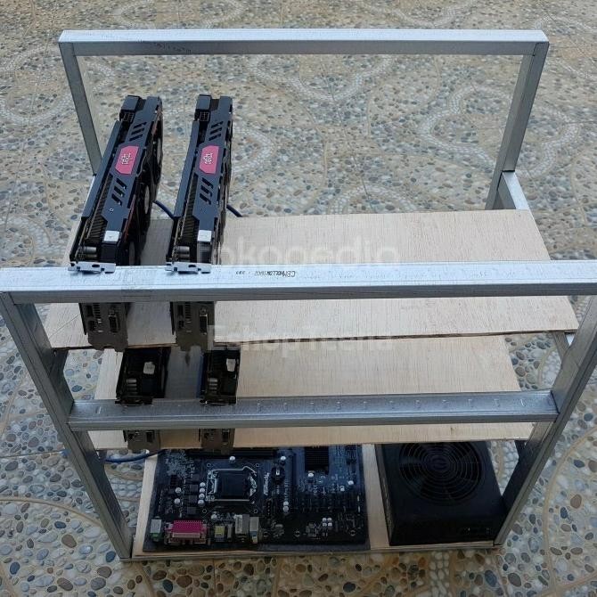 Jual RIG MINING (RAK MENAMBANG) CRYPTO 12 VGA + ALAS ORIGINAL DAN ...