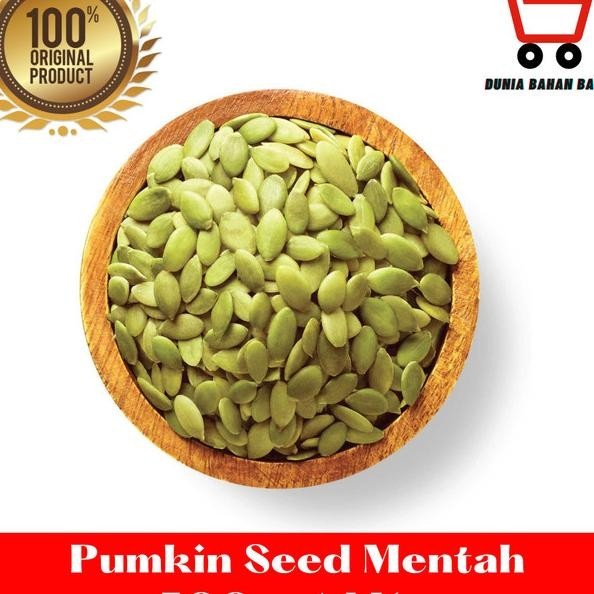 Jual Pumkin Seed / Kuaci Kupas Biji Labu Seeds Mentah / Aci Hijau ...