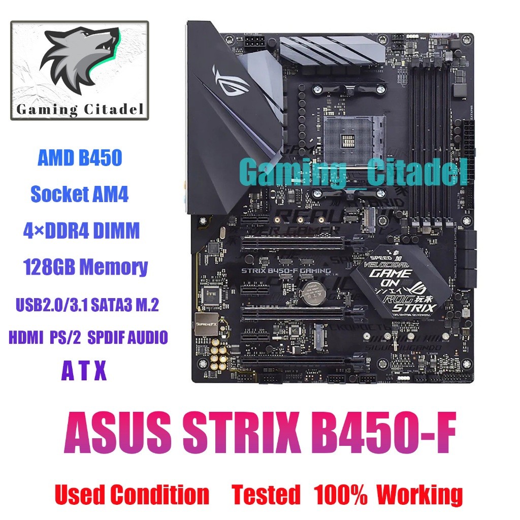 Jual ASUS TUF B450MPRO GAMING AMD B450 AM4 MATX USB 3.1 Motherboard