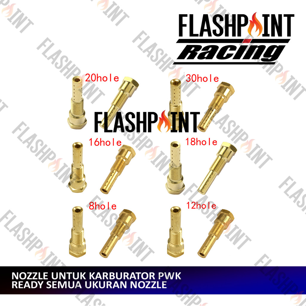 Jual (COD) NOSSEL NOZLE NOZZLE PWK LUBANG 8 12 16 18 20 30 FULLSET USA ...