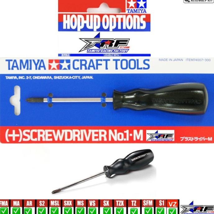 Jual TAMIYA 74007 CRAFT TOOLS SCREW DRIVER NO.1 (M) | Shopee Indonesia