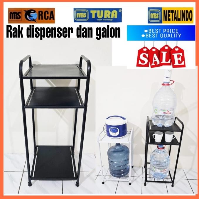 Jual rak dispenser galon besi meja rice cooker rak dapur | Shopee Indonesia