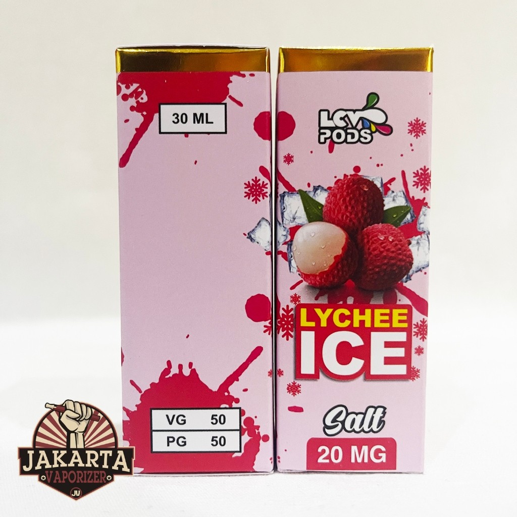 Jual MURAH [SALT] LCV LYCHEE ICE SALTNIC 30ML 20MG LIQUID VAPOR LCV ...