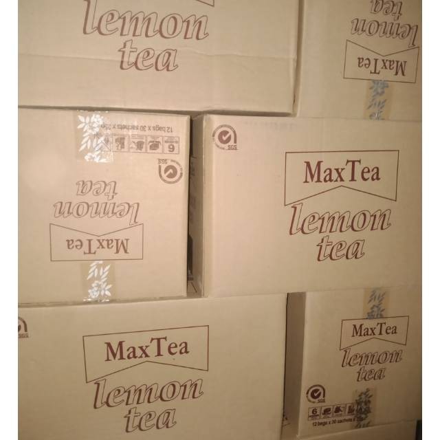 Jual max tea lemon tea 12pak x 30sachet | Shopee Indonesia