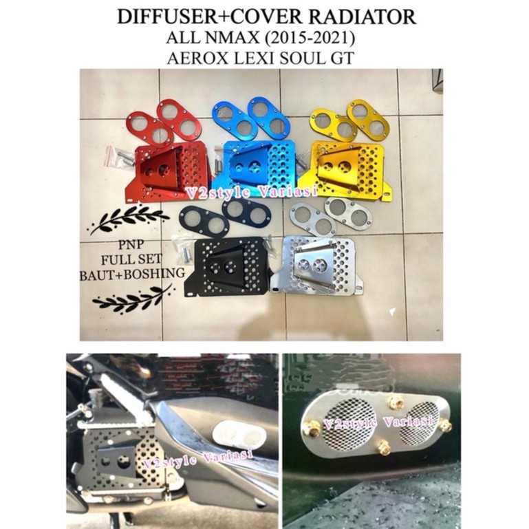 Jual PAKET DIFFUSER + COVER RADIATOR SET PNP 2IN1 DIFUSER VENTILASI ...