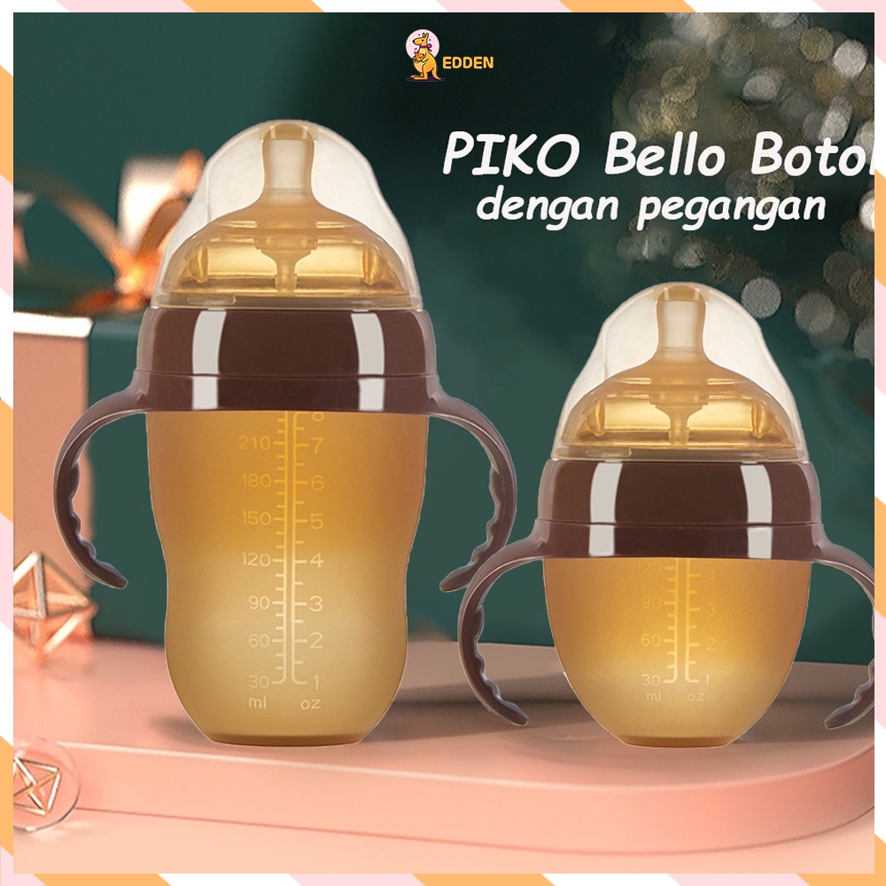 Jual Edden Piko Bello Botol Bayi Leher Lebar Anti Choking Botol Susu