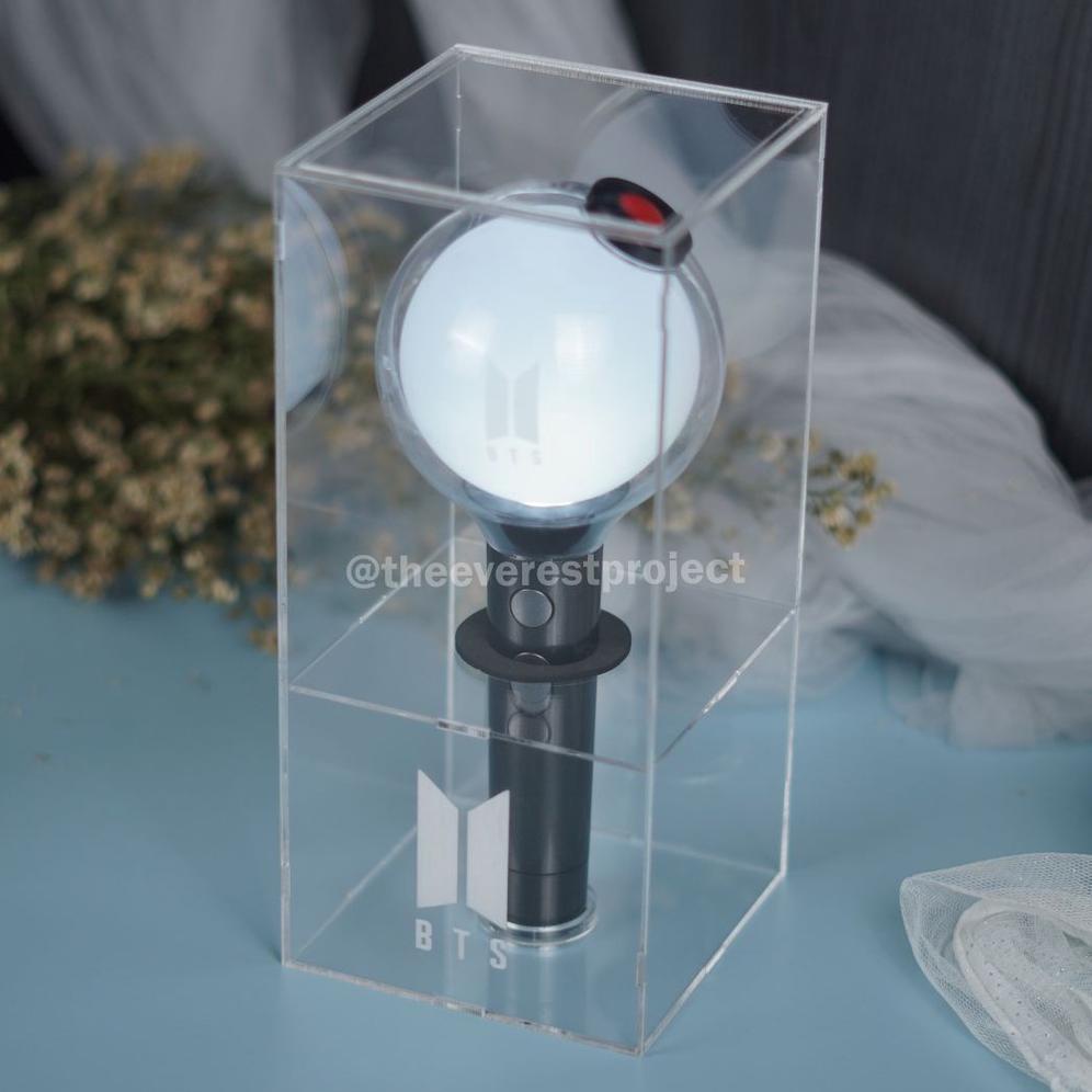 Jual Promo Box Lightstick Bts Armybomb / Kotak Lightstick Akrilik / Rak ...