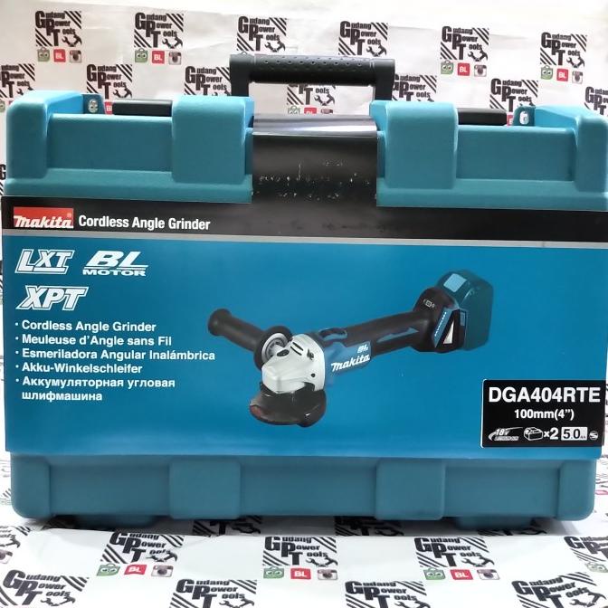 Jual Mesin Gerinda Baterai Cordless Gerinda Inch Brushless Makita Dga Shopee Indonesia