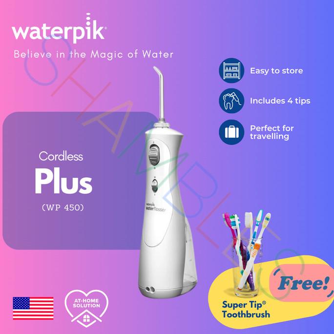 Jual Water Pik Cordless + Water Flosser WP450 Scaling Orthodontics ...