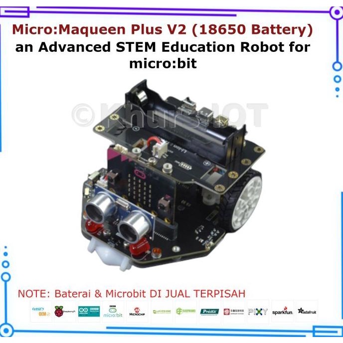 Jual Micro Maqueen Plus - an Advanced STEM Education Robot for microbit ...
