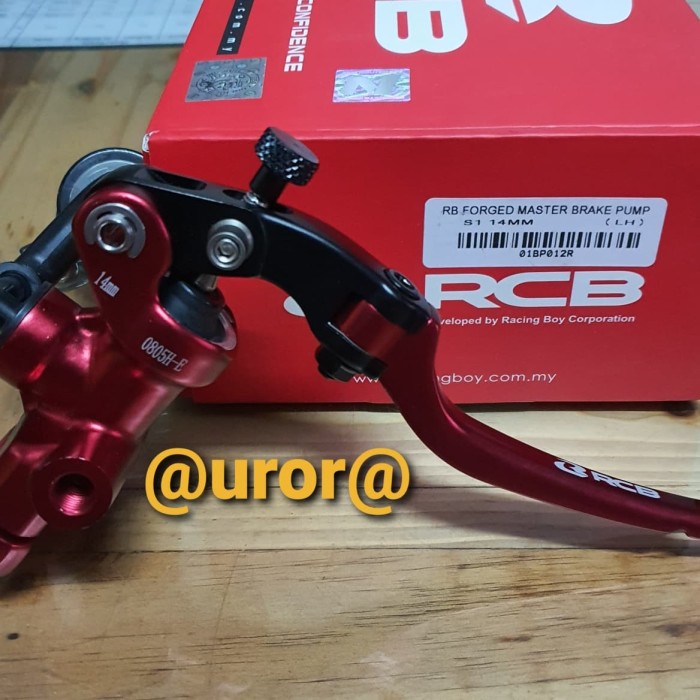 Jual MASTER REM RADIAL RCB S1 14MM FORGED KIRI RED terpopuler | Shopee ...