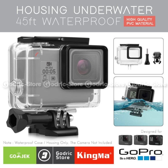 Waterproof Case Go Pro Accessories Waterproof Housing Case For