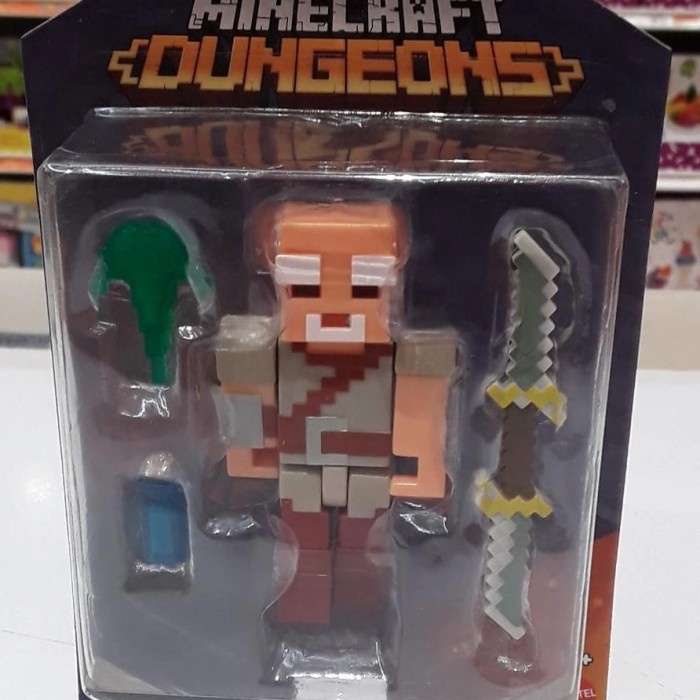 Jual Must Have Figure Minecraft Dungeon Pake Original Mattel Mojang Mine Craft Terlaris