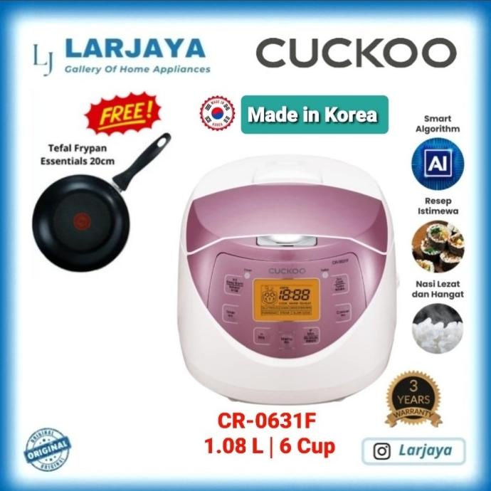 Jual RICE COOKER CUCKOO CR0631F 1.08 L /6 cups MADE IN KOREA Shopee Indonesia
