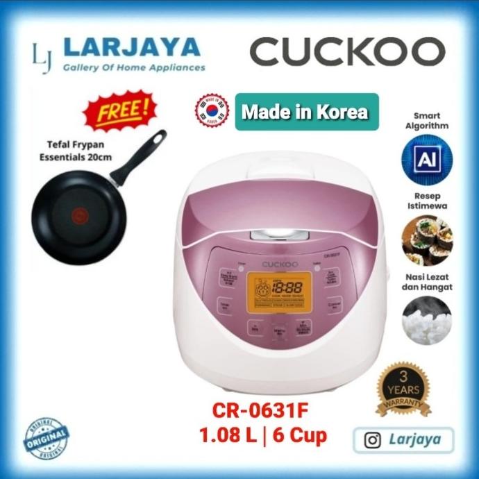 Jual RICE COOKER CUCKOO CR-0631F - 1.08 L /6 Cups MADE IN KOREA ...