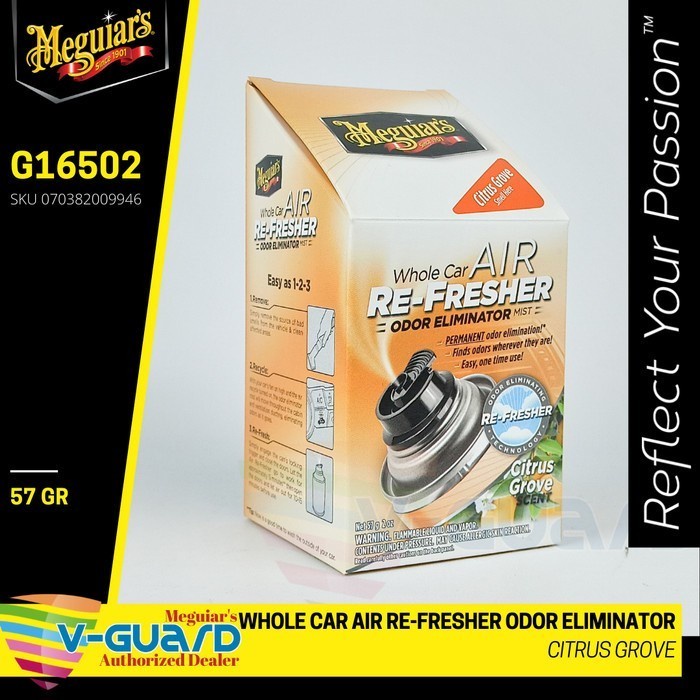 Jual Meguiars Whole Car Air ReFresher Odor Eliminator Citrus Grove