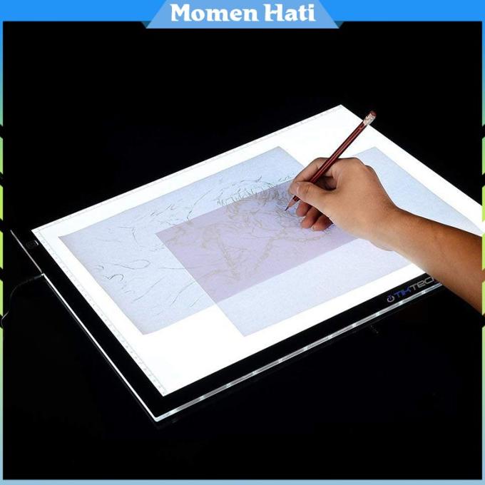 Jual A4 Led Light Pad / Led Drawing Tracing Board / Copyboard Papan