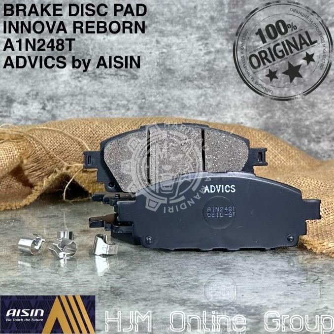 Jual TER-UPDATE BRAKE DISC PAD - KAMPAS REM DEPAN INNOVA REBORN ...
