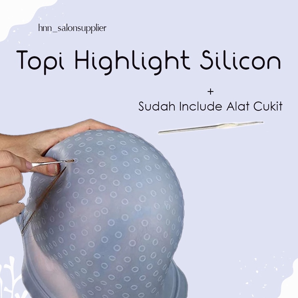 Jual Pasti BisaaKk9K4 Topi Highlight Bleaching Pewarnaan Alat Semir Cat ...