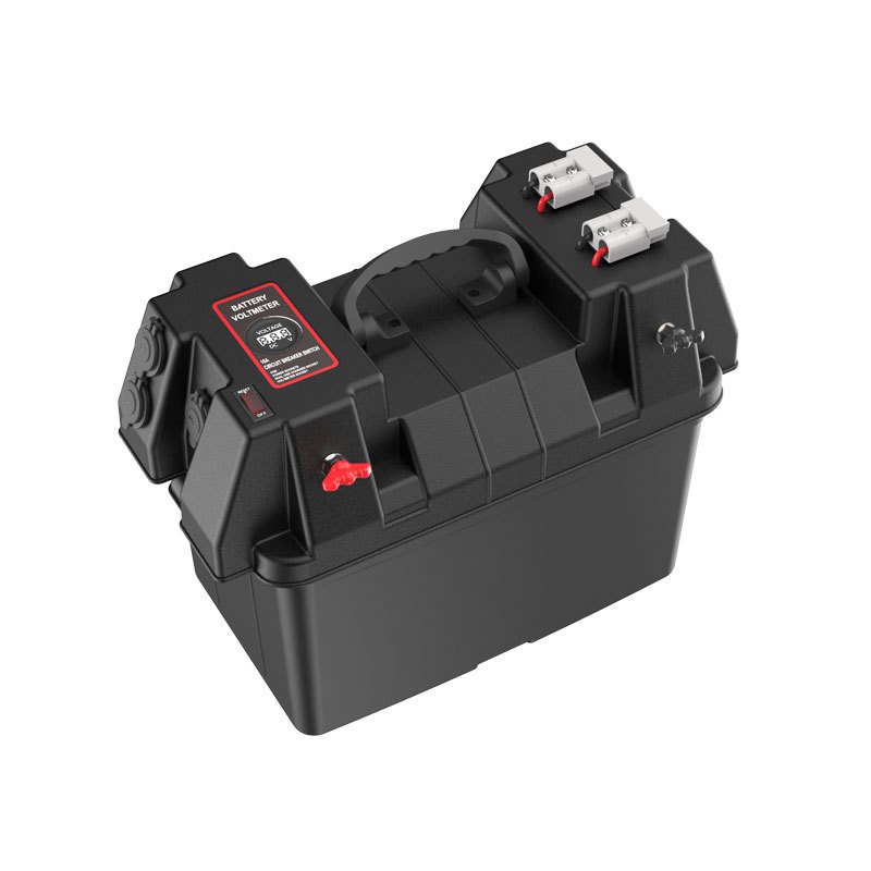 Jual &Outdoor Spare Battery Box Car Battery Box Voltage Detection Car ...