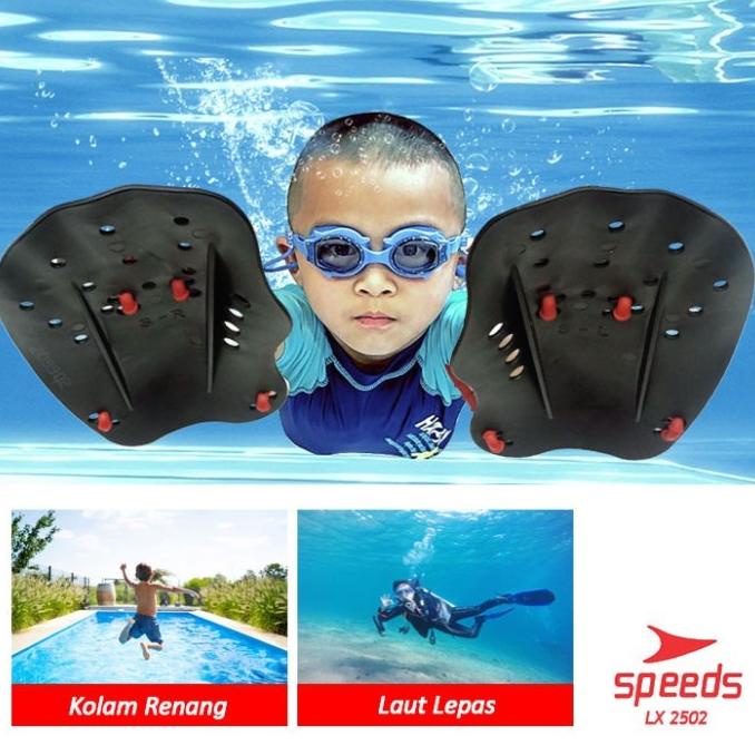 Jual RN alat renang swim paddle finger paddle tangan katak hand paddle