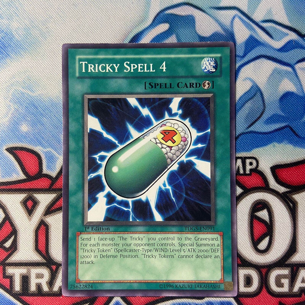 Jual yugioh tricky spell 4 - common - original | Shopee Indonesia