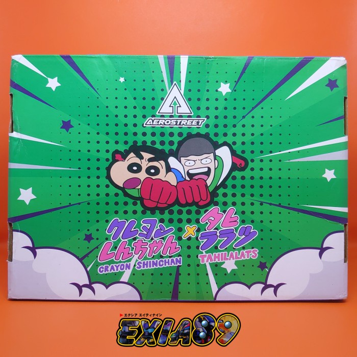 Jual AEROSTREET SNEAKERS SHINNOSUKE CRAYON SHINCHAN X TAHILALATS SIZE ...