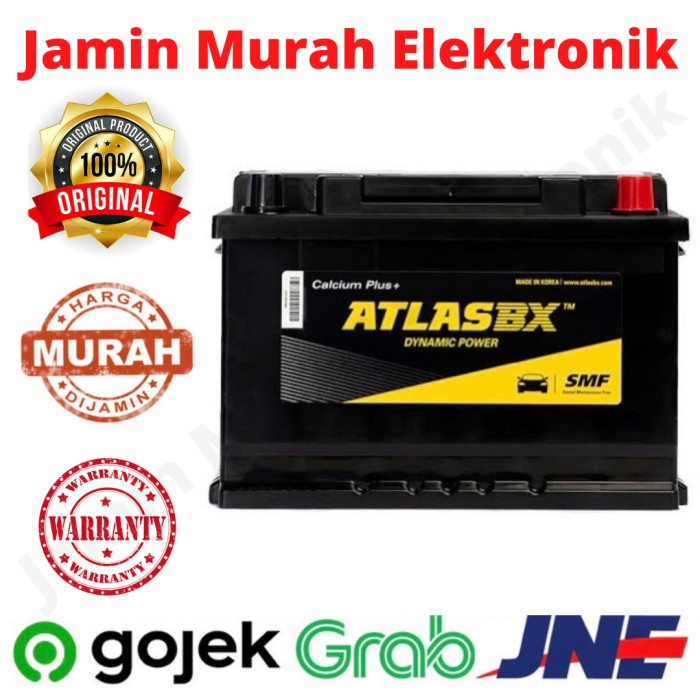 Jual ATLAS BX 58024 / LN (DIN TYPE) AKI MOBIL GARANSI RESMI 12 BULAN