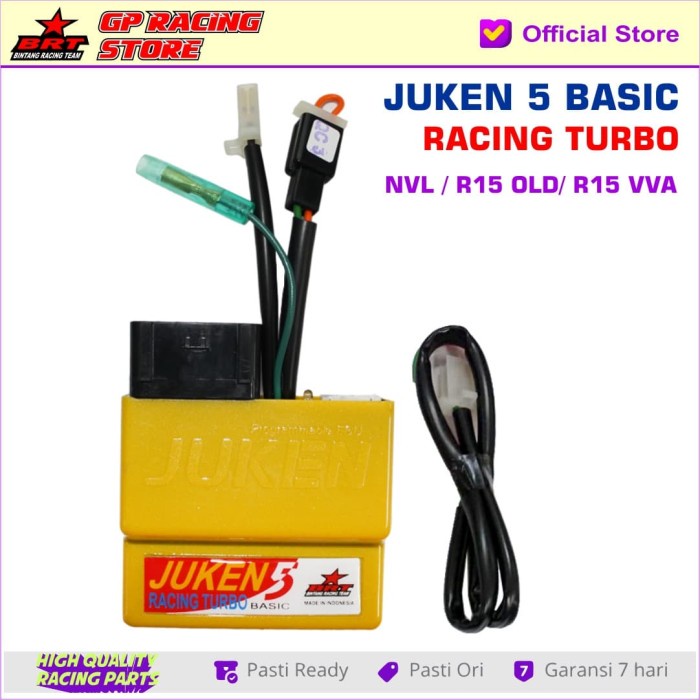 Jual ECU JUKEN 5 BRT NVL - R15 - R15 VVA / V3 - RACING TURBO | Shopee ...