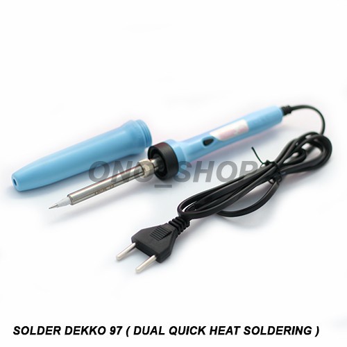 Jual SOLDER DEKKO 97 ( DUAL QUICK HEAT SOLDERING WITH BUTTON 20-200 ...