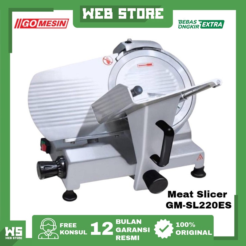 Jual Meat Slicer Mesin Iris Pengiris Daging Semi Auto Gm Sl220es