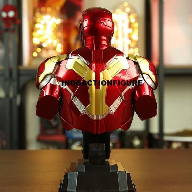 Jual Action figure Iron Man Iron bust 1/4 scale Mark 43 42 7 MK7 MK42