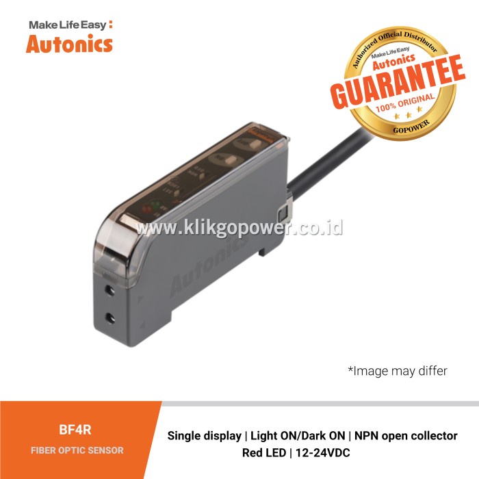 Jual Sale AUTONICS FIBER OPTIC SENSOR BF4R /OTOMASI INDUSTRIAL/SENSOR ...