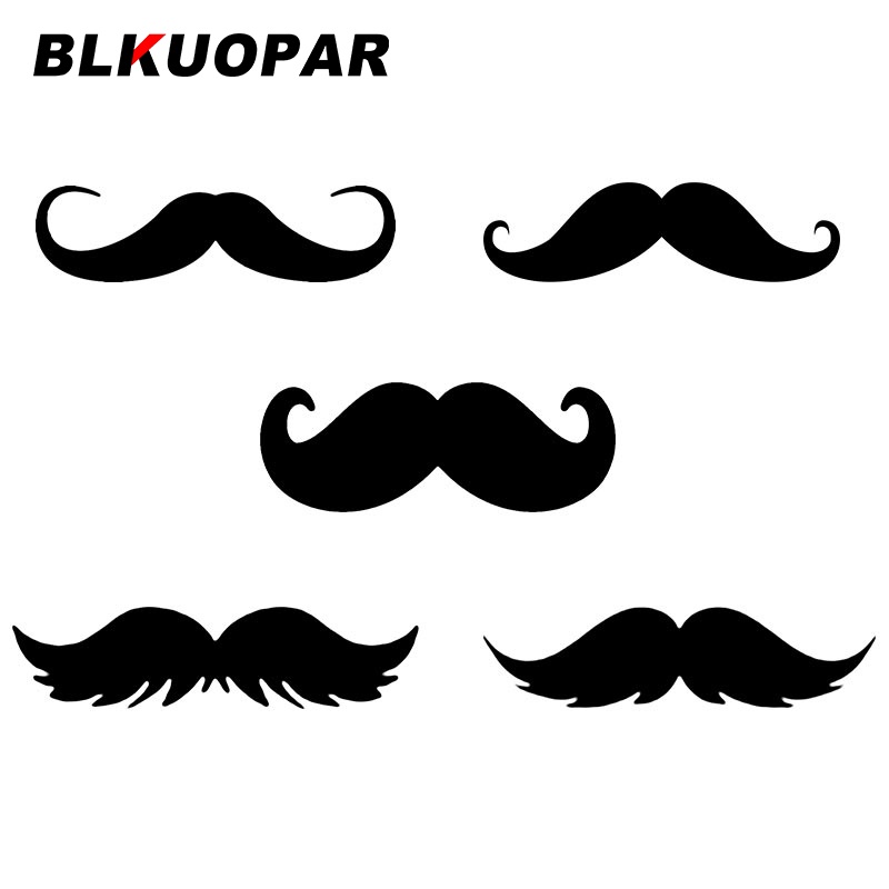 Jual BLKUOPAR Mustache Car Stickers JDM Personality Anime Decal Vinyl
