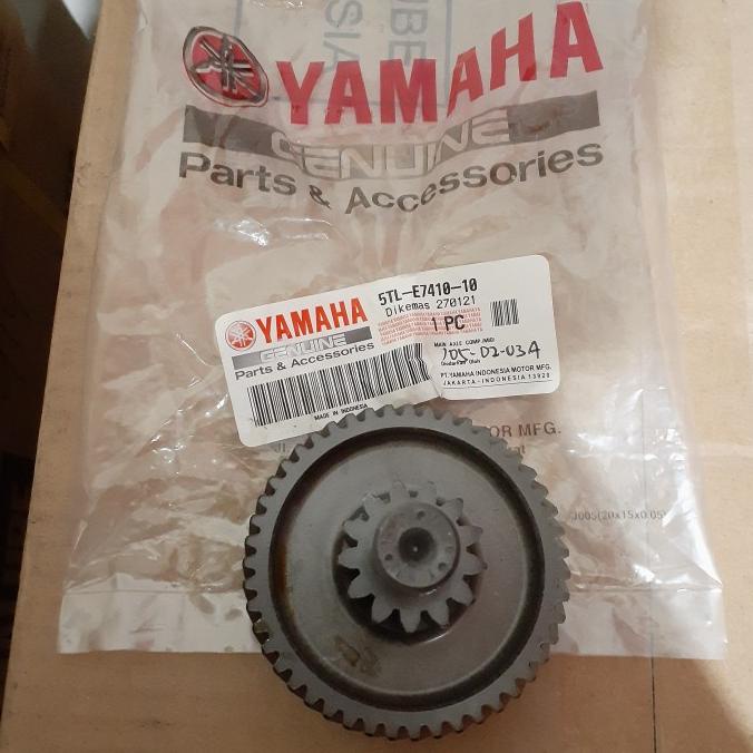 Jual Gigi Gardan Tengah Mio / Main Axle Comp / 5Tl-E7410-10 | Shopee ...