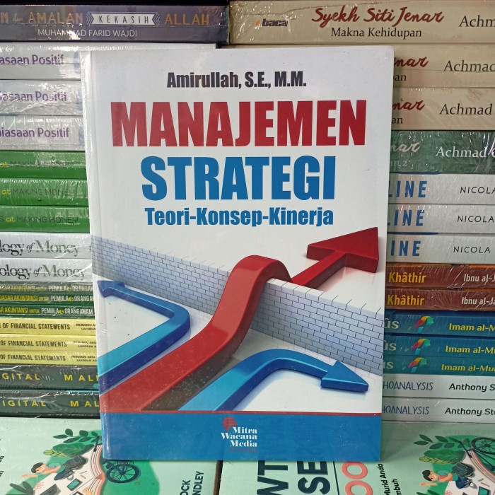 Jual Buku Manajemen Strategi Teori-Konsep-Kinerja Oleh Amirullah ...