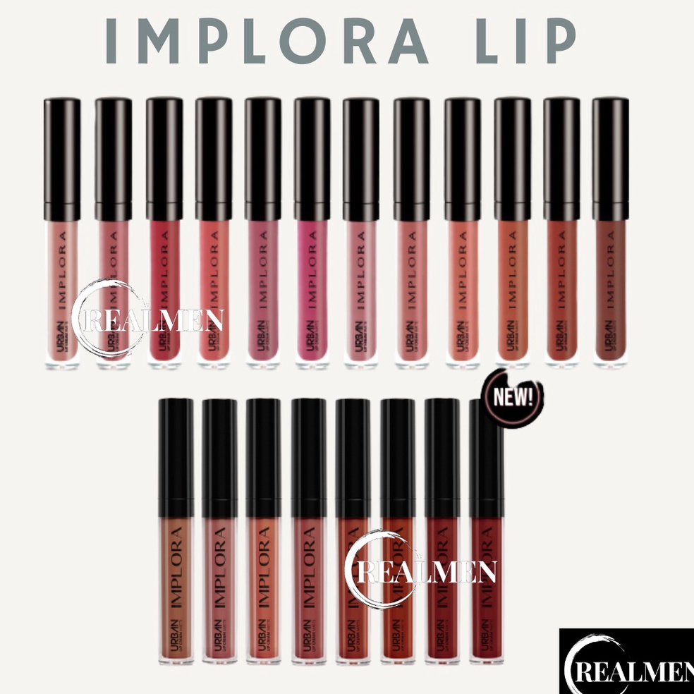 Jual TERKENAL ORIGINAL Implora Lip Cream Matte / IMPLORA LIPSTICK -BPOM ...