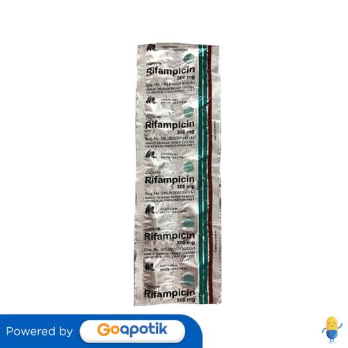 Jual RIFAMPICIN INDOFARMA 300 MG STRIP 10 KAPSUL | Shopee Indonesia