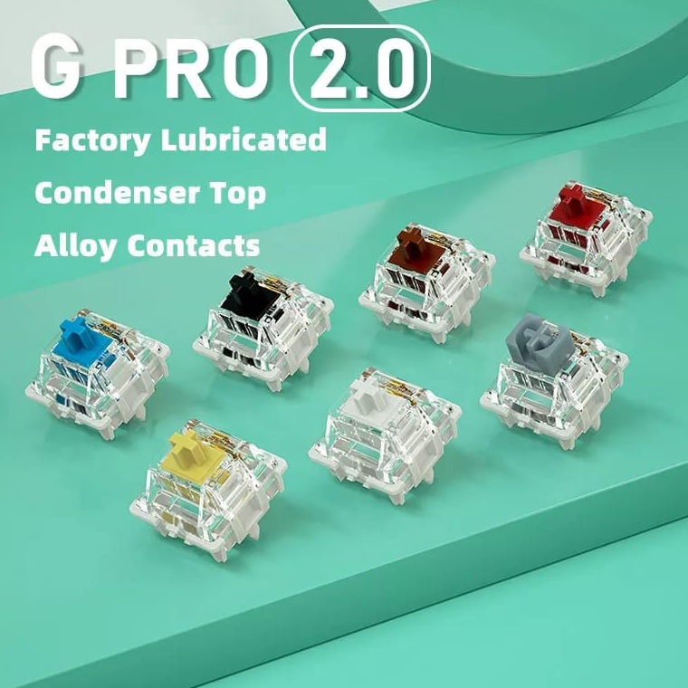 Jual STOCK TERUPDATE GATERON G PRO 2.0 (LUBED) Mechanical Switch ...