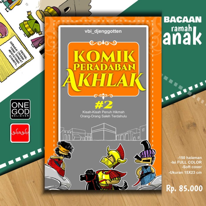 Jual NEW Komik Islami - PERADABAN AKHLAK 2 - Best Seller Vbi Djenggoten ...