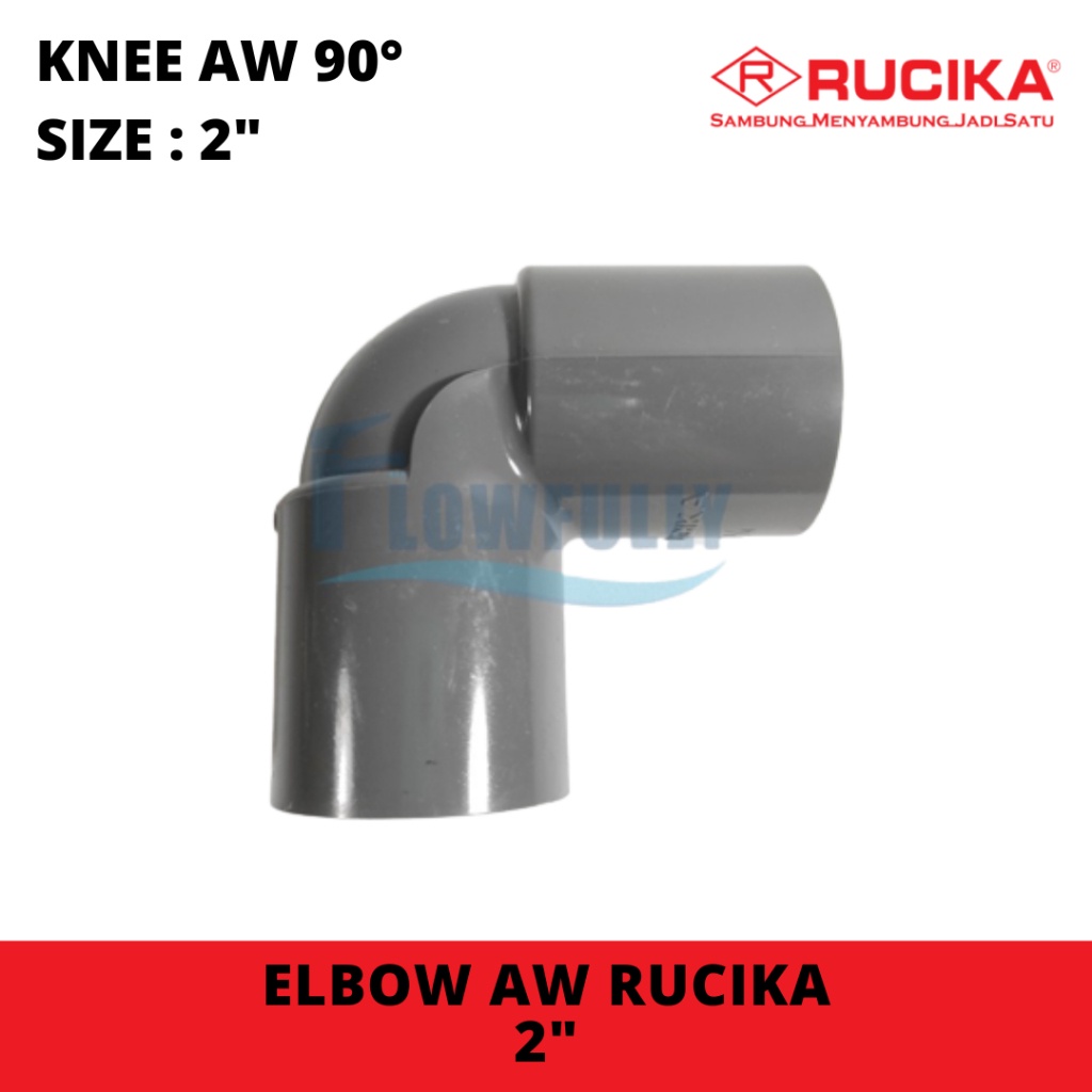 Elbow Pvc 2 Inch Rucika Aw