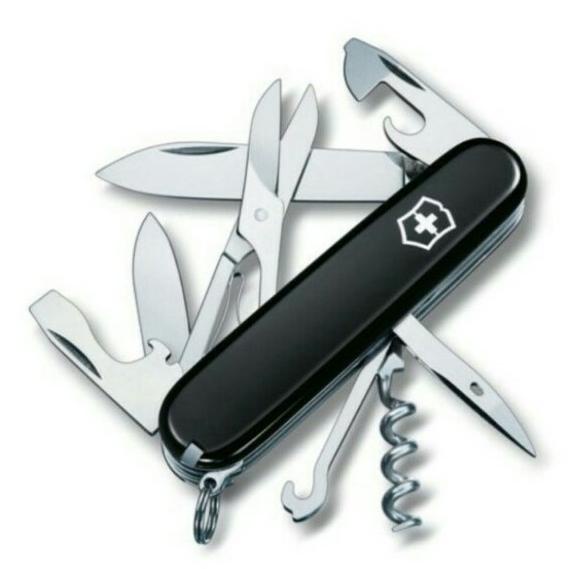 Terbaru Pisau Serbaguna/Camping Victorinox Climber Blister Alat  Saku Berkualitas