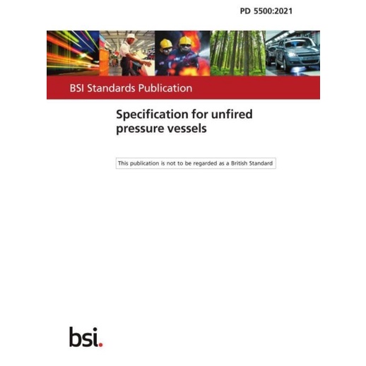 Jual [New Ori] Buku Bs Pd 5500 2021 Specification For Unfired Pressure