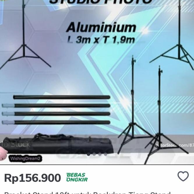 Jual Bracket Stand Ft Untuk Backdrop Tiang Stand Background Foto Studio Shopee Indonesia