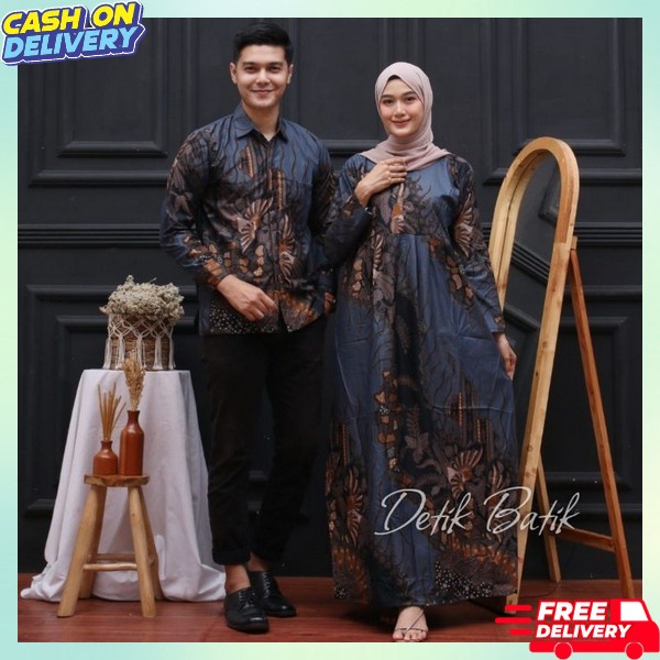 Jual Baju Muslim Satu Pasang Gamis Dan Koko Keluarga Lebaran Terbaru ...